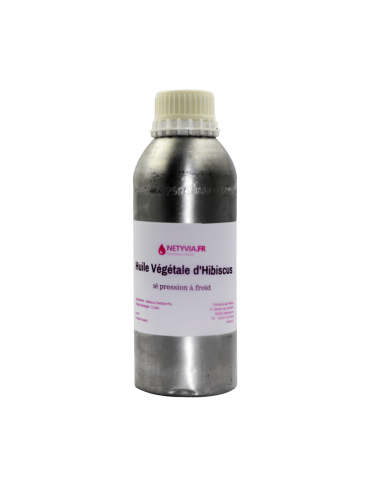 Huile Végétale Vierge d'hibiscus biologique (Hibiscus sabdariffa)