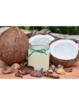 Huile Végétale vierge de coco biologique (Cocos nucifera)   1L