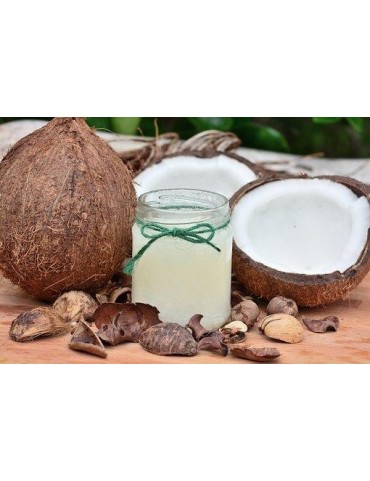 Huile Végétale vierge de coco biologique (Cocos nucifera)   1L